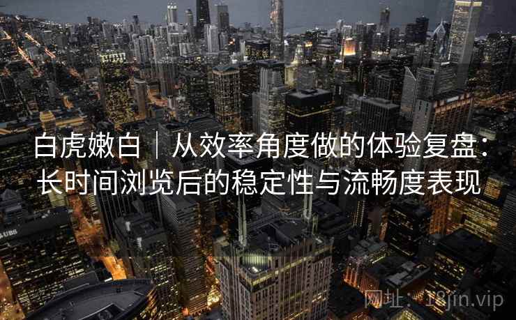 白虎嫩白｜从效率角度做的体验复盘：长时间浏览后的稳定性与流畅度表现