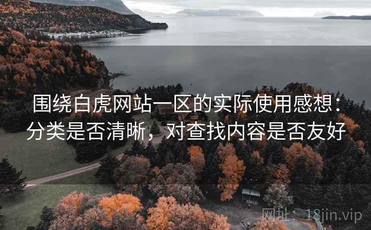 围绕白虎网站一区的实际使用感想：分类是否清晰，对查找内容是否友好