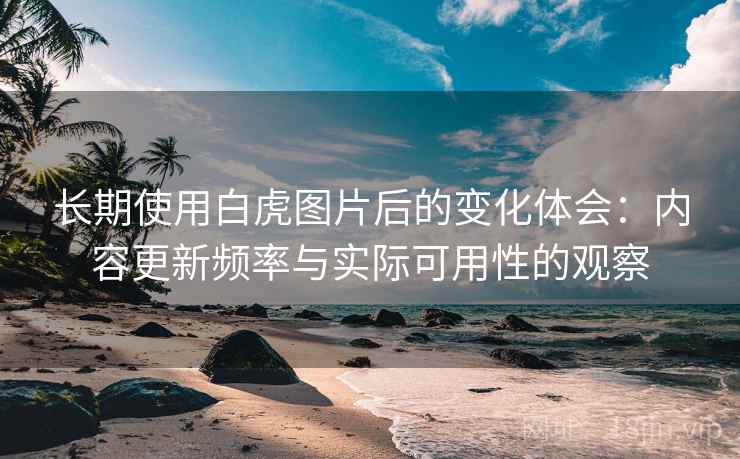 长期使用白虎图片后的变化体会:内容更新频率与实际可用性的观察 长期使用白虎图片后的变化体会:内容更新频率与实际可用性的观察