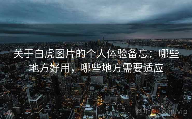 关于白虎图片的个人体验备忘：哪些地方好用，哪些地方需要适应